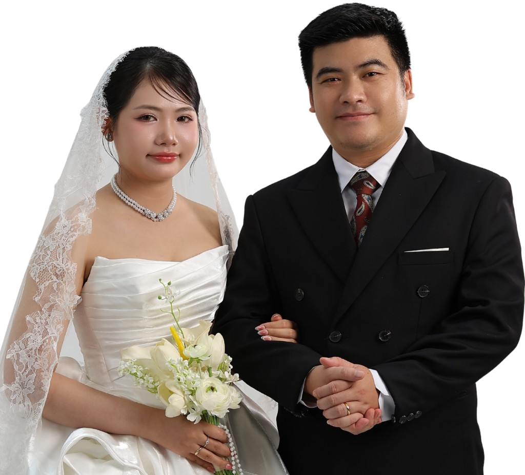 Cô dâu Tố Như và chú rể Đỗ Tiệp
